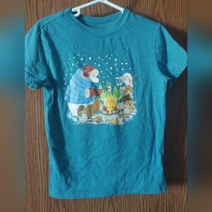 Cat & Jack Size 4/5 XS Blue Campire T-shirt